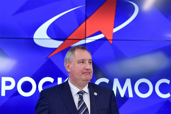 El director general de la Agencia Espacial Rusa (Roscosmos), Dmitri Rogozin.